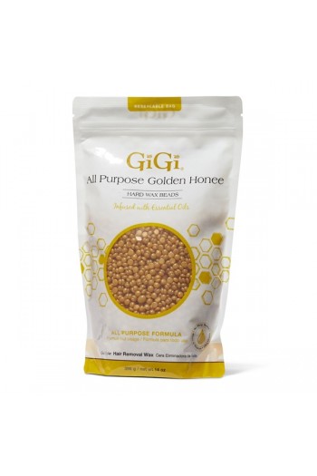 GiGi - Golden All Purpose Hard Wax Beads - 14oz / 396g