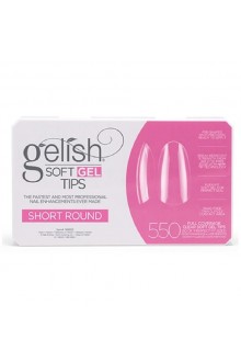 Harmony Gelish - Soft Gel Tips - Short Round - 550 Tips