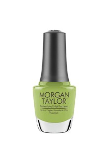 Morgan Taylor Nail Lacquer - Feel The Vibes Collection - Into The Lime-Light - 15ml / 0.5oz 
