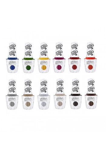 Harmony Gelish – Sing 2 Collection – All 12 Colors – 15ml / 0.5oz Each