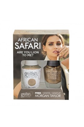 Gelish - Two of a Kind - African Safari Collection - Are You Lion To Me?