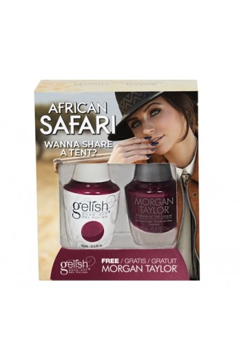 Gelish - Two of a Kind - African Safari Collection - Wanna Share a Tent?