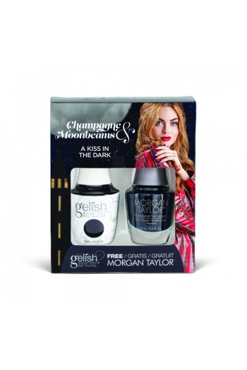 Harmony Gelish - Two of a Kind - Champagne & Moonbeams 2019 Collection - A Kiss in the Dark - 15ml / 0.5oz