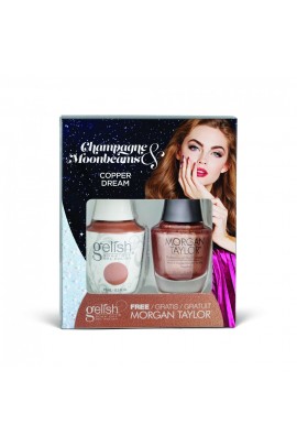 Harmony Gelish - Two of a Kind - Champagne & Moonbeams 2019 Collection - Copper Dream - 15ml / 0.5oz
