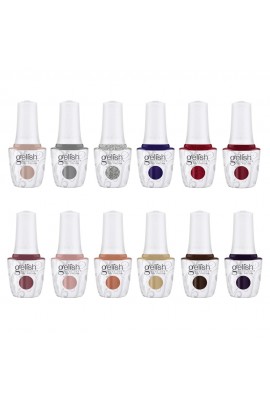 Harmony Gelish - Champagne & Moonbeams Winter 2019 Collection - All 12 Colors - 15ml / 0.5oz Each