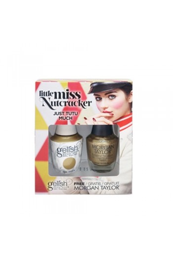 Nail Harmony Gelish & Morgan Taylor - Two of a Kind - Little Miss Nutcracker 2017 Collection - Just Tutu Much