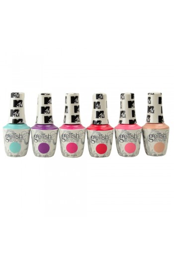 Harmony Gelish - MTV Switch On Color 2020 Collection - All 6 Colors - 15ml / 0.5oz Each