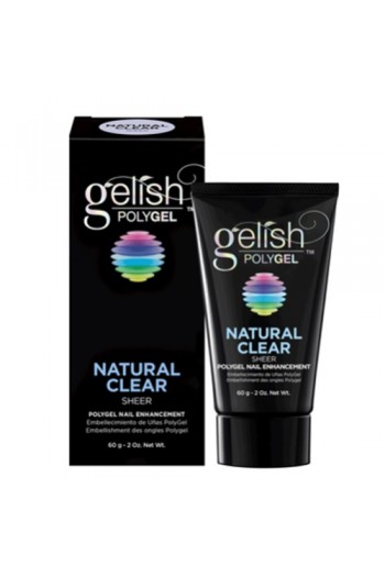 Nail Harmony Gelish - PolyGel - Natural Clear - 2oz / 60g