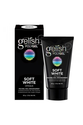 Nail Harmony Gelish - PolyGel - Soft White - 2oz / 60g