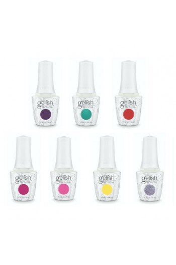 Harmony Gelish - Rocketman Summer 2019 Collection - All 7 Colors - 15ml / 0.5oz each