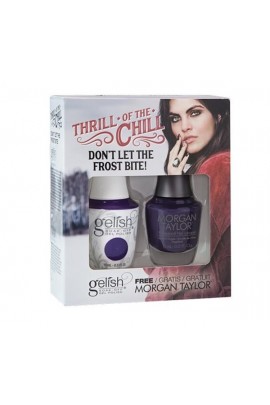 Nail Harmony Gelish & Morgan Taylor - Two of a Kind - 2017 Winter Collection - Thrill Of The Chill - Don't Let The Frost Bite! 