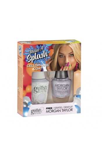 Harmony Gelish - Two of a Kind - Make a Splash 2018 Collection - Cellophane Coat