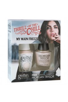 Nail Harmony Gelish & Morgan Taylor - Two of a Kind - 2017 Winter Collection - Thrill Of The Chill - My Main Freeze