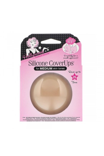 Hollywood Fashion Secrets - Silicone CoverUps - Medium Skin Tone - 1 Pair Hollywood Fashion Secrets - Silicone CoverUps - Medium Skin Tone - 1 Pair