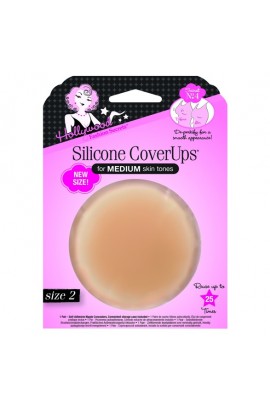 Hollywood Fashion Secrets - Silicone CoverUps - Size 2 - Medium Skin Tone - 1 Pair