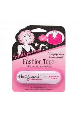 Hollywood Fashion Secrets - Fashion Tape Tin - Clear Double-Sided Strips - 36 Count