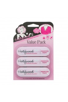 Hollywood Fashion Secrets - Value Pack Fashion Tape Tin - 3 Pack - 36 Double-Side Strips Each