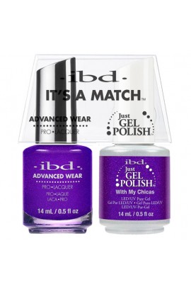 ibd - It's A Match -Duo Pack- Love Lola Collection - With My Chicas - 14 mL / 0.5 oz Each