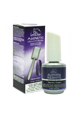 ibd Just Gel Magnetic Polish - Aurora Nights 2017 Collection - Electro Violet - 14ml / 0.5oz