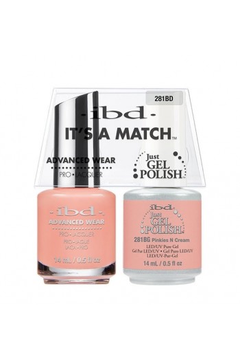 ibd - It's a Match - Duo Pack - Pinkies N Cream - 14 ml / 0.5 oz