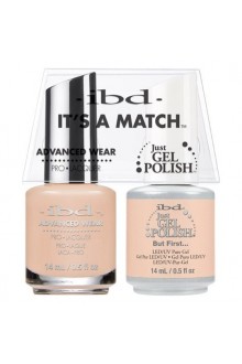 ibd - It's A Match -Duo Pack- Nude Collection - But First... - 14 mL / 0.5 oz Each