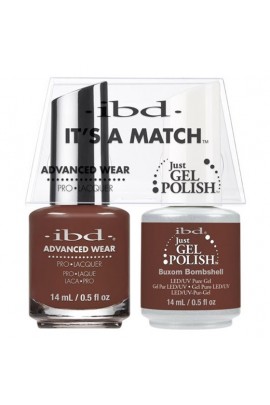ibd - It's A Match -Duo Pack- Nude Collection - Buxom Bombshell - 14 mL / 0.5 oz Each