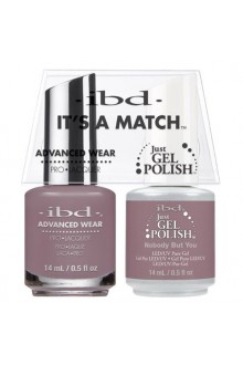 ibd - It's A Match -Duo Pack- Nude Collection - Nobody But You - 14 mL / 0.5 oz Each
