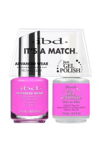 ibd - It's A Match -Duo Pack- Chic to Chic - 14 mL / 0.5 oz Each 