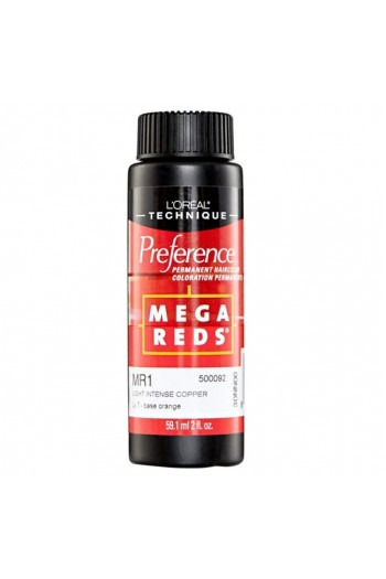 L'Oreal Technique Preference - Mega Reds - MR1 Light Intense Copper - 59.1ml / 2oz