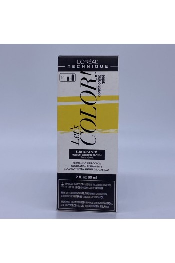 Loreal - Let's Color! - 5.30 Topazzed - 2fl. Oz - 60ml 