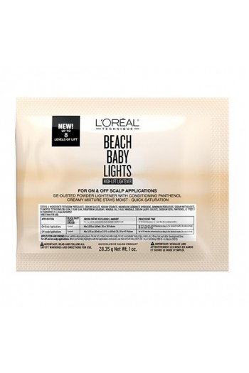 L'Oreal Technique Beach Baby Lights - High-Lift Lightener Packette - 1oz / 28.35g