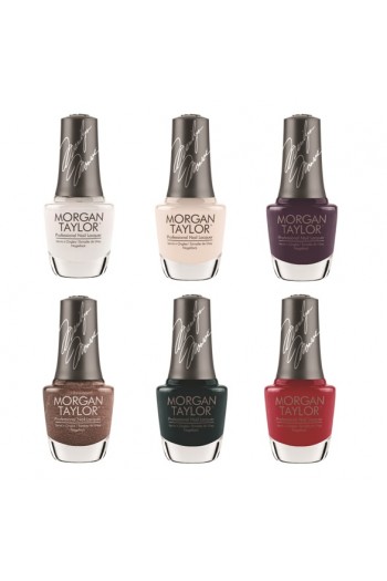 Morgan Taylor Nail Lacquer - Forever Marilyn Fall 2019 Collection - All 6 Colors - 15ml / 0.5oz each