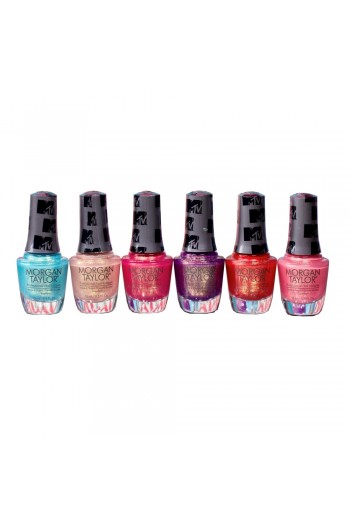 Morgan Taylor Nail Lacquer - MTV Switch On Color 2020 Collection - All 6 Colors - 15ml / 0.5oz Each