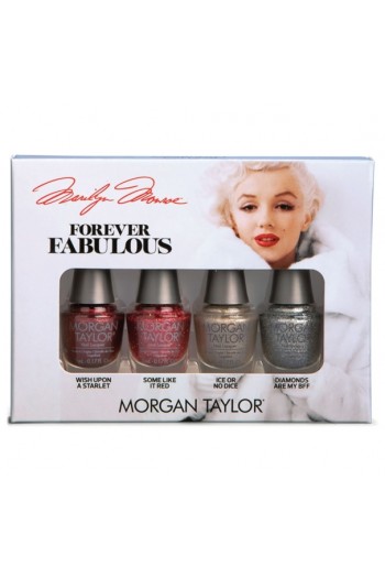 Morgan Taylor - Forever Fabulous Marilyn Monroe Mini 4 Pack  - Glitter - 5 mL / 0.17 oz