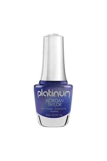 Morgan Taylor Nail Lacquer - Platinum - Journey to Wonderland Collection - Frolic in Fairy Dust - 15ml / 0.5oz