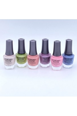 Morgan Taylor Lacquer - Pure Beauty Collection - All 6 Colors - 0.5oz / 15ml