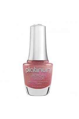 Morgan Taylor Nail Lacquer - Platinum Collection - Glow All Out - 15 mL / 0.5 Fl Oz