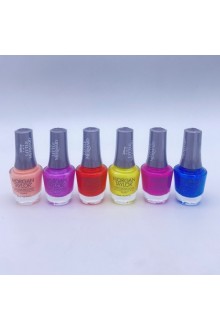 Morgan Taylor Lacquer - Splash of Color Collection - All 6 Colors - 0.5oz / 15ml
