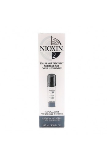 Nioxin 2 - Scalp and Hair Treatment - Natural Hair Progressed Thinning - 100mL / 3.38 oz