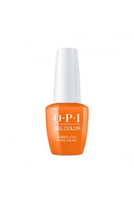 OPI GelColor - Grease Summer Collection 2018 - Summer Lovin' Having A Blast! - 15 mL / 0.5 fl oz.