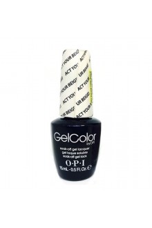 OPI GelColor – Soft Shades 2015 Collection – Act Your Beige!