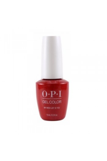 OPI GelColor - Holiday 2017 Collection - My Wish List Is You - 0.5oz / 15ml