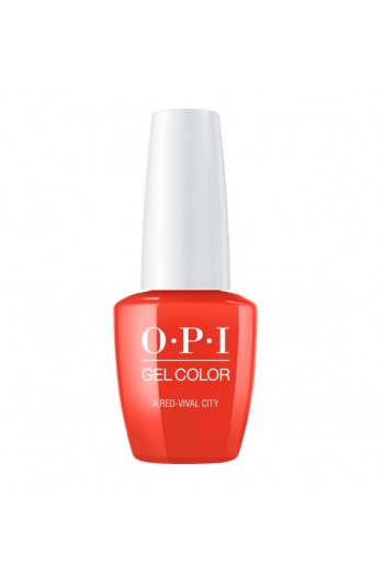 OPI GelColor - Lisbon 2018 Collection - A Red-vival City - 15 mL/0.5 Fl Oz