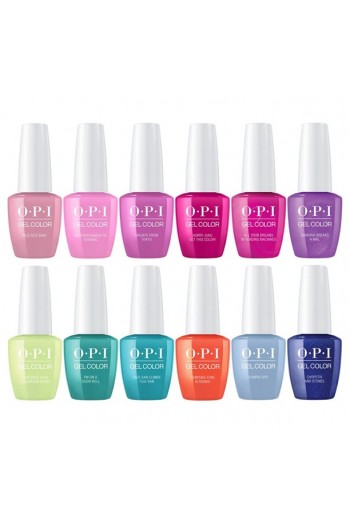 OPI GelColor - Tokyo Collection Spring 2019 - All 12 Colors - 15 mL / 0.5 oz Each