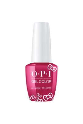 OPI GelColor - Hello Kitty 2019 Christmas Collection - All About The Bows - 15ml / 0.5oz