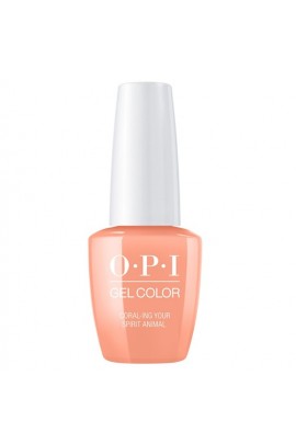 OPI GelColor - Mexico City Spring 2020 Collection - Coral-ing Your Spirit Animal - 15ml / 0.5oz
