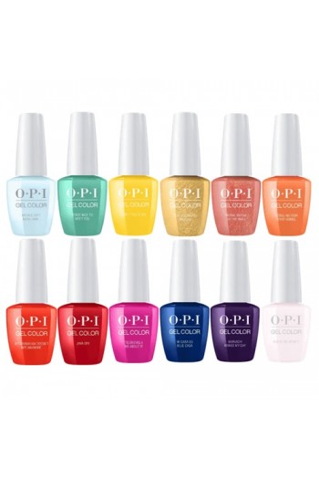 OPI Gelcolor - Mexico City Spring 2020 Collection - All 12 Colors - 15ml / 0.5oz Each