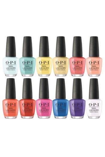 OPI Nail Lacquer - Mexico City Spring 2020 Collection - All 12 Colors - 15ml / 0.5oz Each