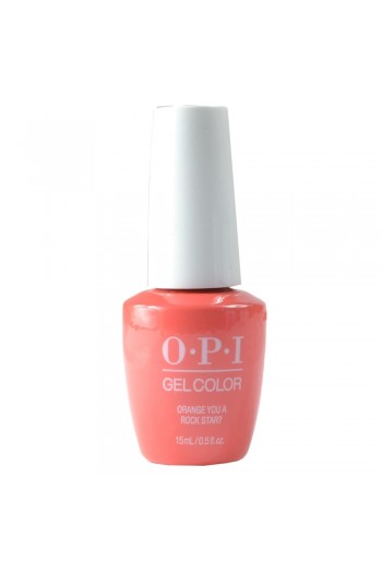 OPI GelColor - Neon Collection Summer 2019 - Orange You A Rock Star? - 15ml / 0.5oz