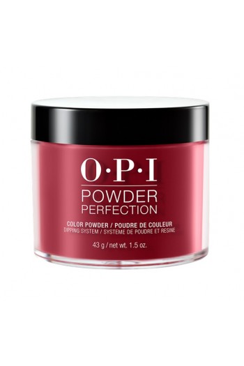 OPI Powder Perfection - Acrylic Dip Powder - Chick Flick Cherry - 1.5oz / 43g